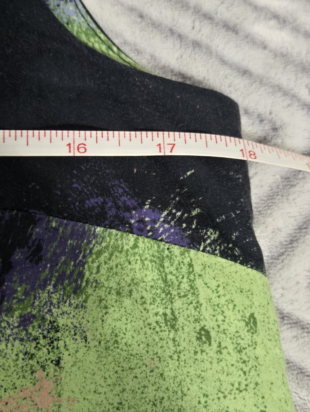 Marimekko Finland Sleeveless Shift Dress Blue Abstract Print Cotton EU 36 Y2K - Picture 7 of 12